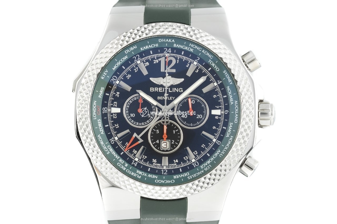 Breitling Bentley GMT Mens watch Unisex Automatic Steel A47362