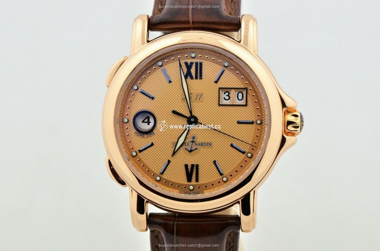 Ulysse Nardin San Marco Mens watch Unisex Automatic Rose gold 226