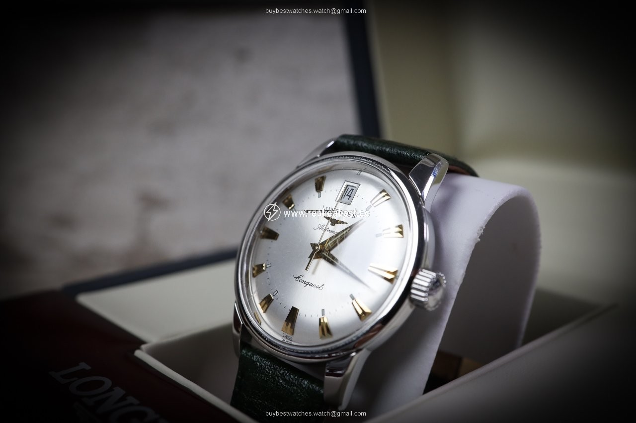 Longines Conquest Heritage Mens watch Unisex Automatic Steel L1.611.4.52.2