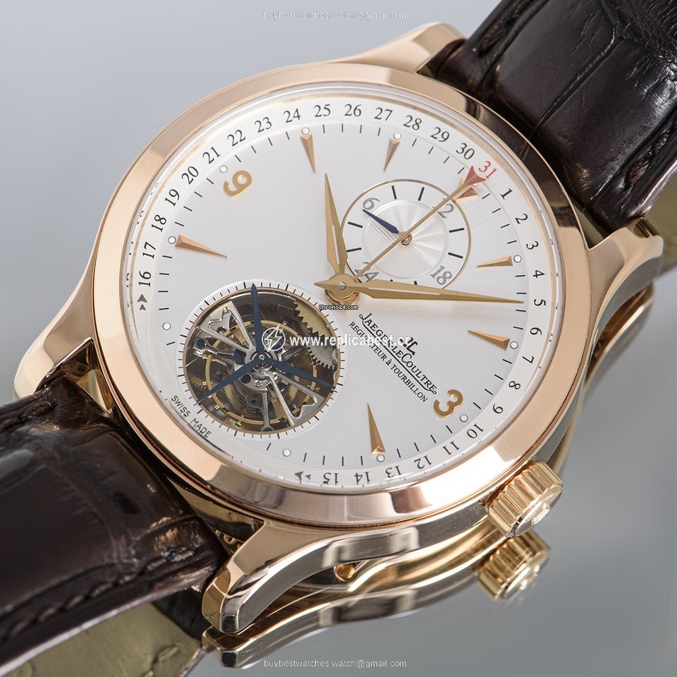 Jaeger-LeCoultre Master Tourbillon Mens watch Unisex Automatic Rose gold Q1652420