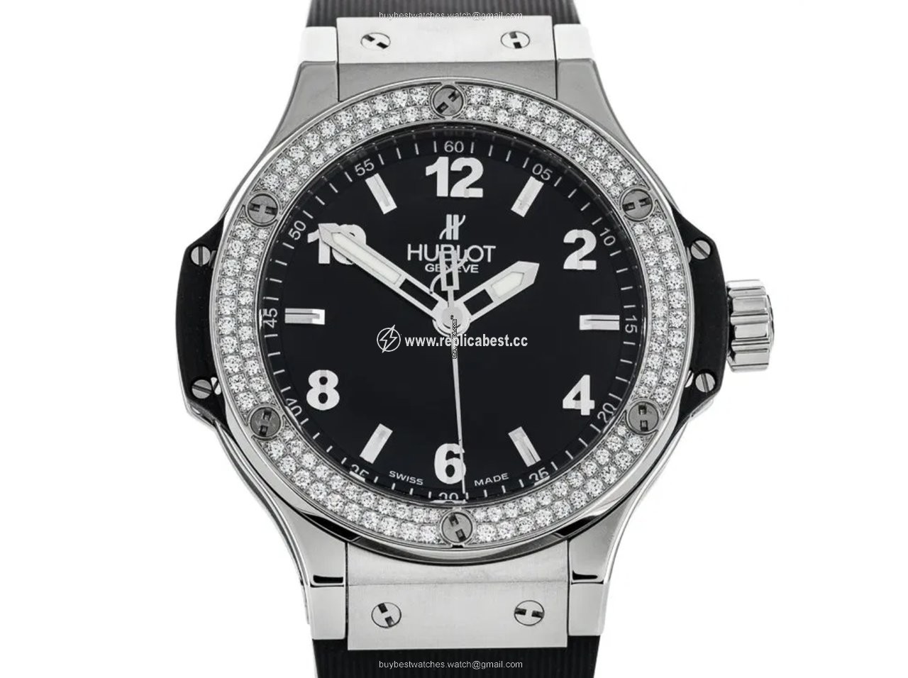 Hublot Big Bang 38 mm Mens watch Unisex Quartz Steel 361.SX.1270.RX.1102
