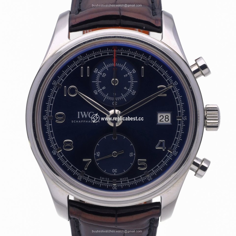 IWC Portuguese Chronograph Mens watch Unisex Automatic Steel IW390406