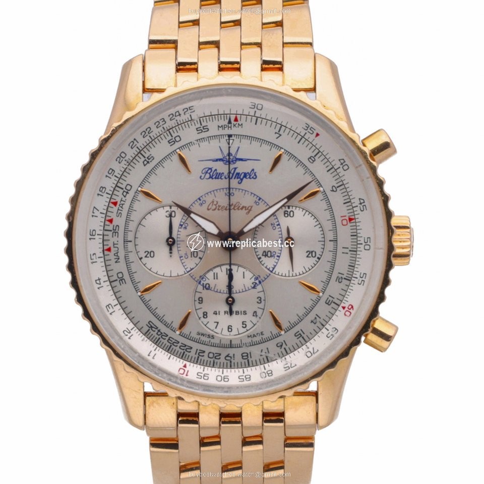Breitling Montbrillant Mens watch Unisex Automatic Rose gold H30030.1