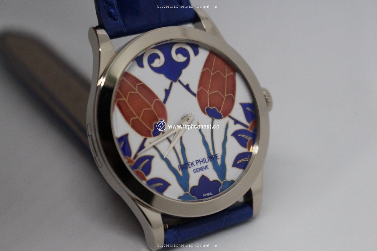 Patek Philippe Calatrava Mens watch Unisex Automatic White gold 5089G-024