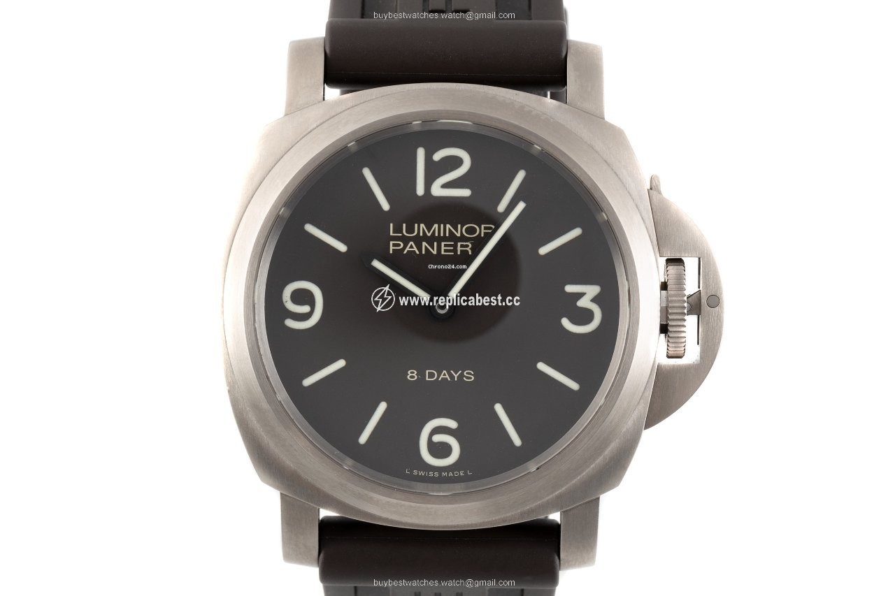 Panerai Luminor Base 8 Days Mens watch Unisex Manual winding Titanium PAM00562