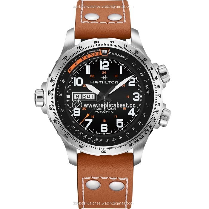 Hamilton Khaki X-Wind Mens watch Unisex Automatic Steel H77755533