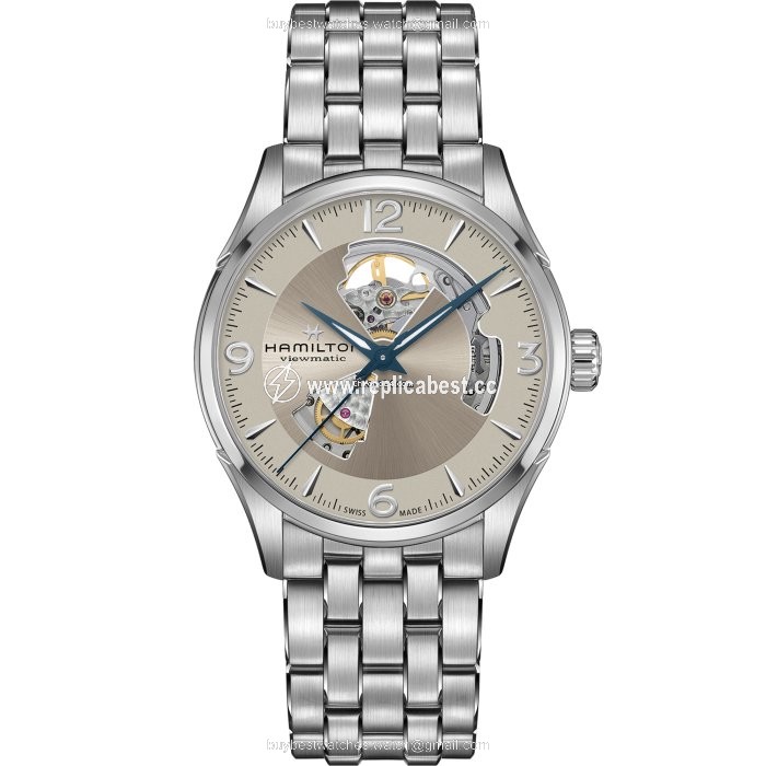 Hamilton Jazzmaster Open Heart Mens watch Unisex Automatic Steel H32705121