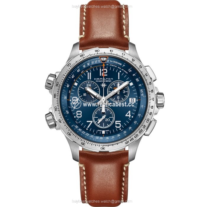 Hamilton Khaki X-Wind Mens watch Unisex Quartz Steel H77922541