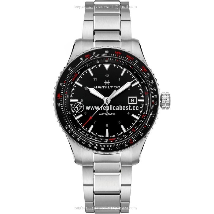 Hamilton Khaki Aviation Mens watch Unisex Automatic Steel H76615130