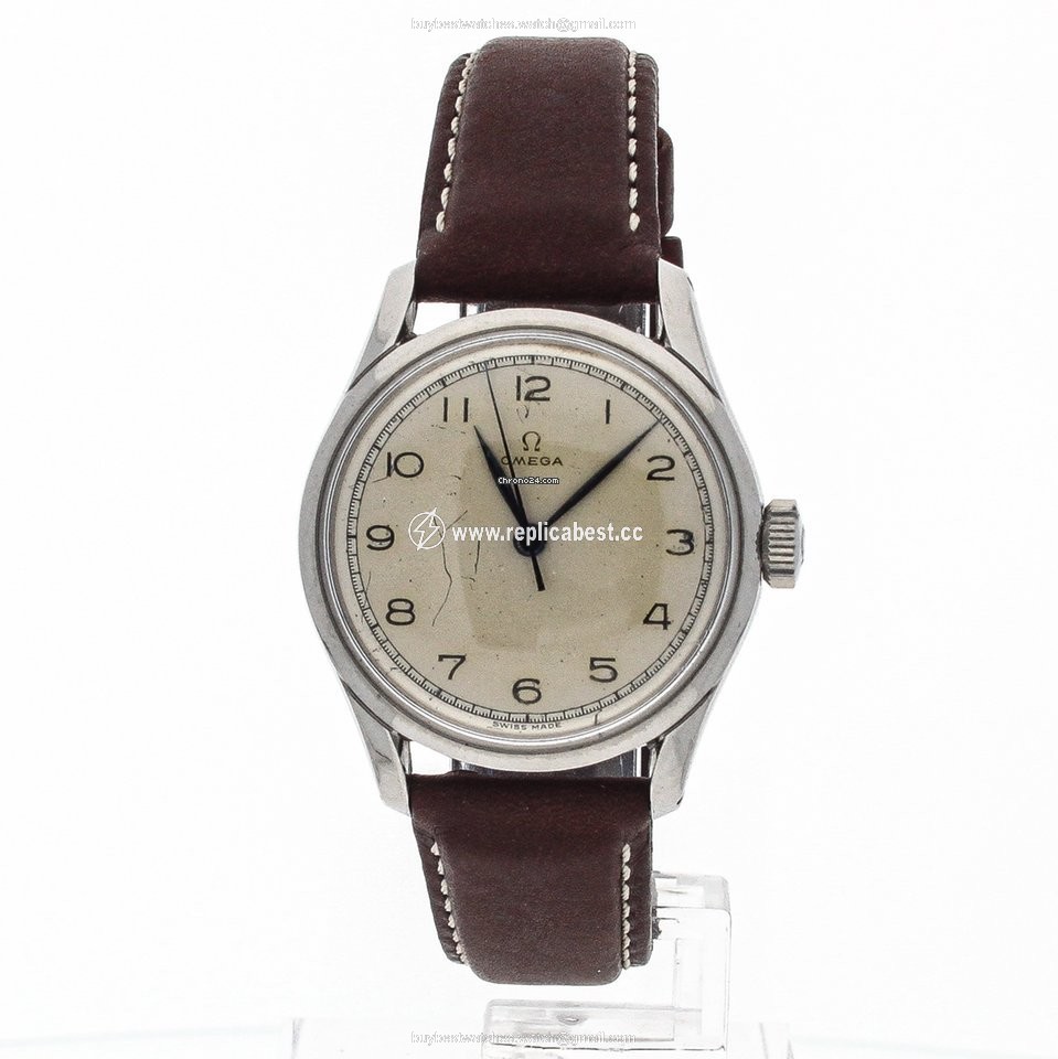 Omega Mens watch Unisex Manual winding Steel 2384-1