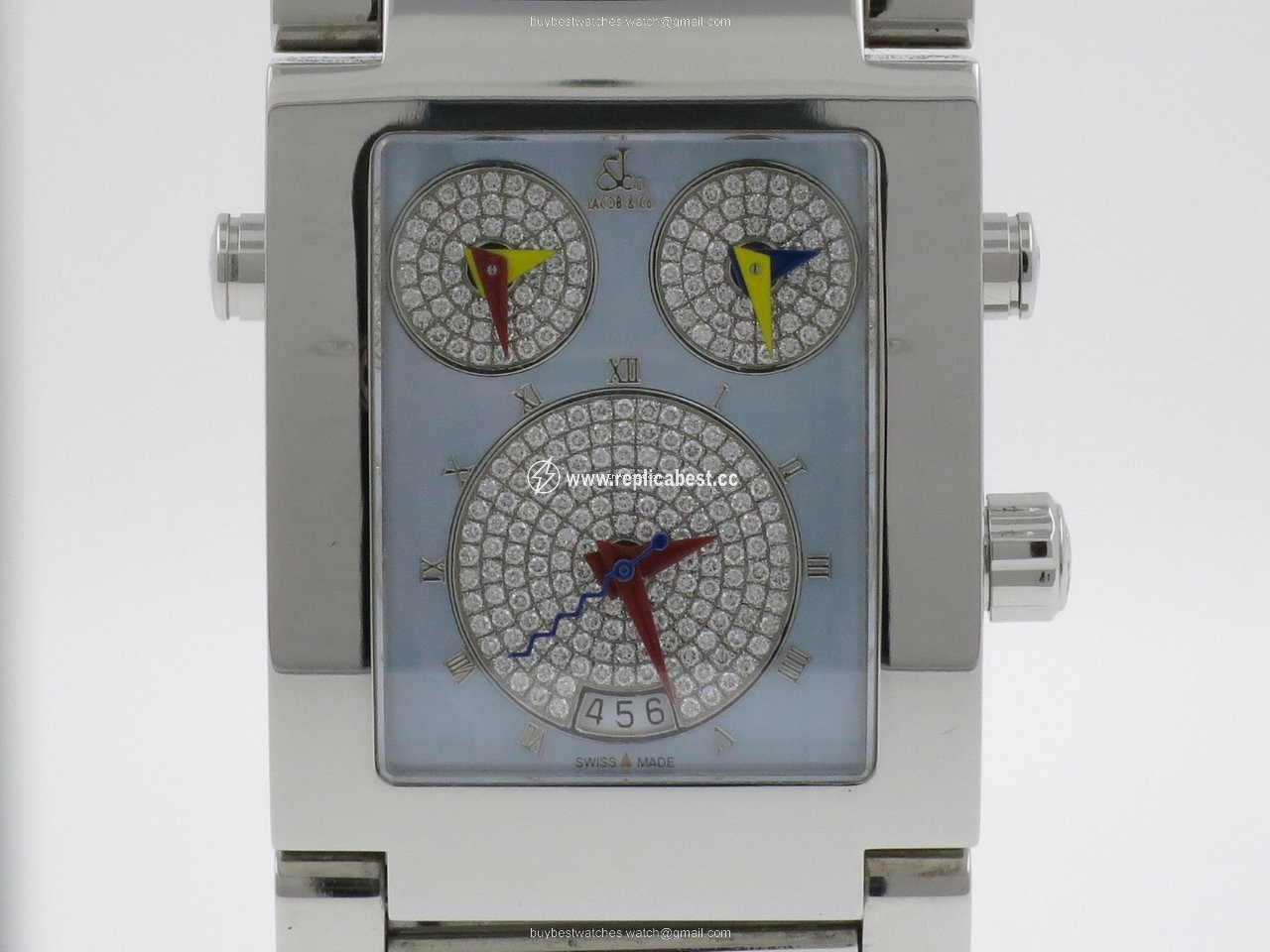 Jacob & Co. Mens watch Unisex Quartz Steel JCO-57SS