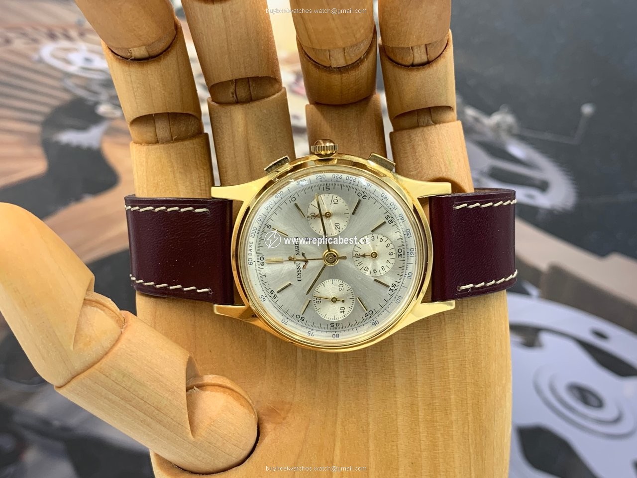 Ulysse Nardin Mens watch Unisex Manual winding Yellow gold 7534 4
