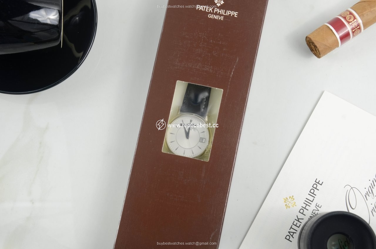 Patek Philippe Calatrava Mens watch Unisex Automatic White gold 5153G-010