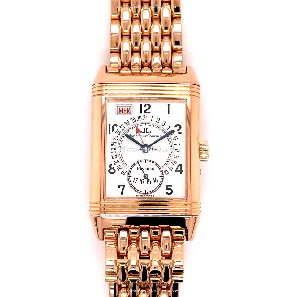 Jaeger-LeCoultre Mens watch Unisex Manual winding Rose gold Q273212F