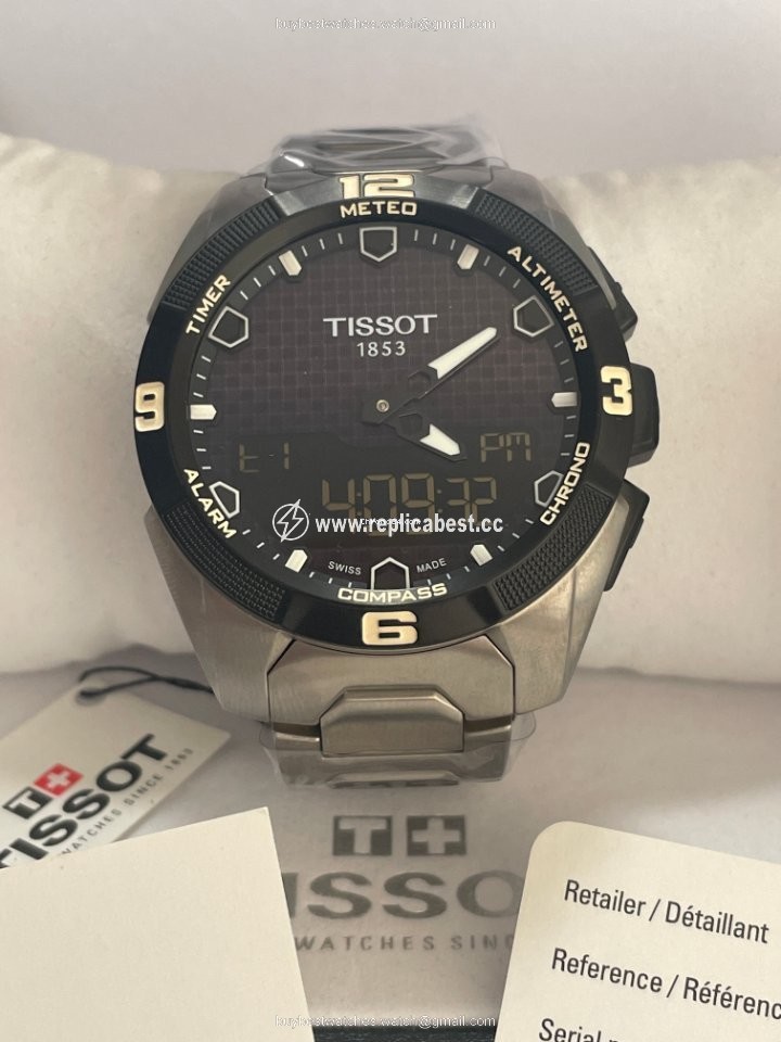 Tissot T-Touch Expert Solar Mens watch Unisex Quartz Titanium T091.420.44.051.00