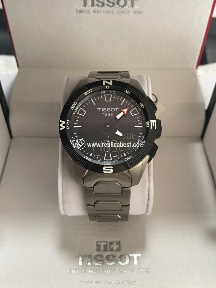 Tissot T-Touch Expert Solar Mens watch Unisex Quartz Titanium T110.420.44.051.00