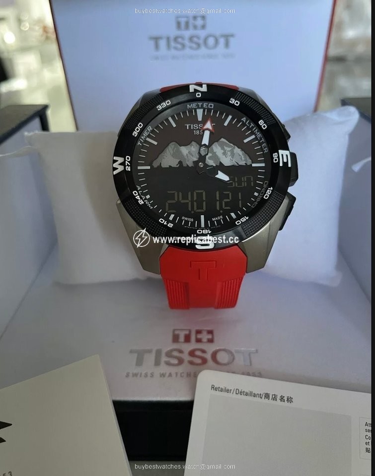 Tissot T-Touch Expert Solar Mens watch Unisex Quartz Titanium T091.420.47.051.10