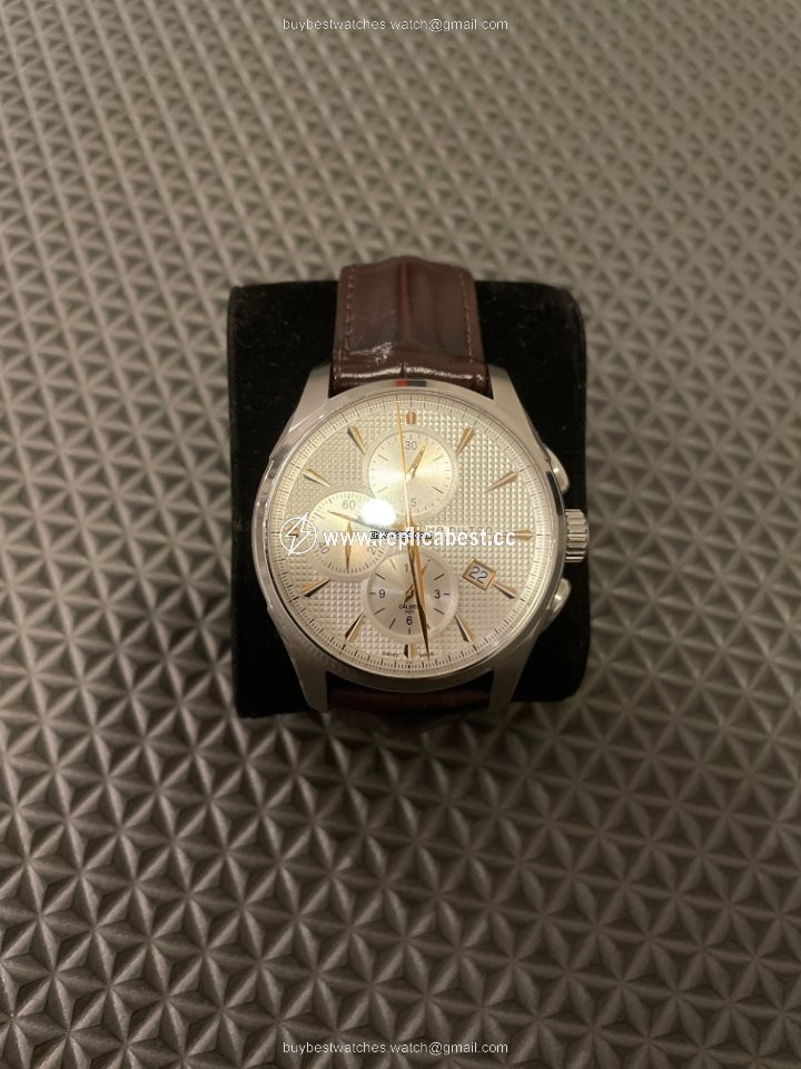 Hamilton Jazzmaster Auto Chrono Mens watch Unisex Automatic Steel H32596551