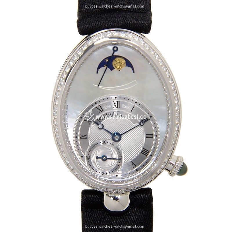 Breguet Reine de Naples Womens watch Automatic White gold 8908BB 52 864.D00D
