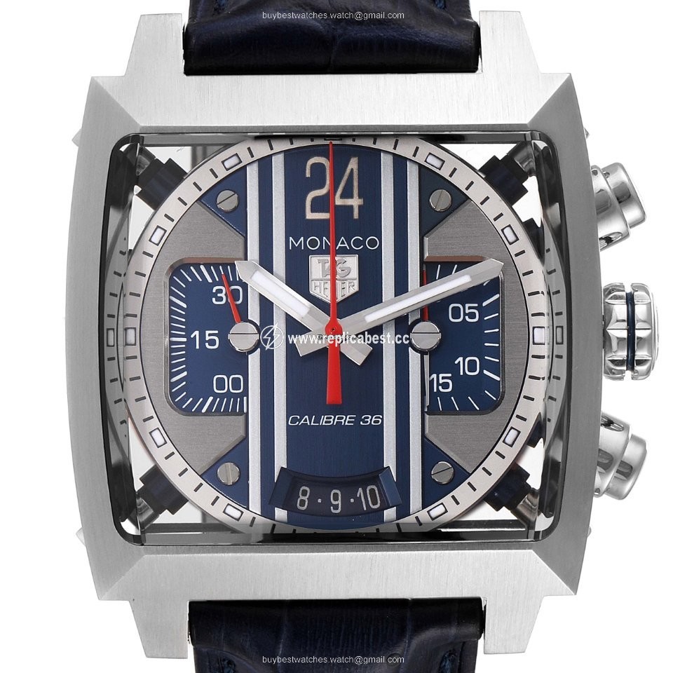 TAG Heuer Monaco Calibre 36 Mens watch Unisex Automatic Steel CAL5111.FC6299