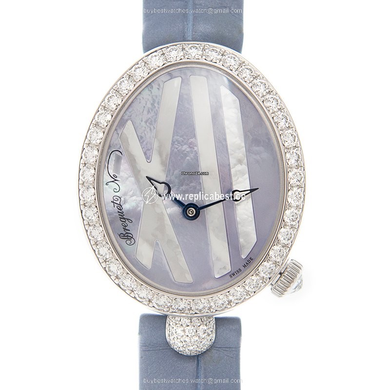 Breguet Reine de Naples Womens watch Automatic White gold 9818BB 5V 922 DD0D