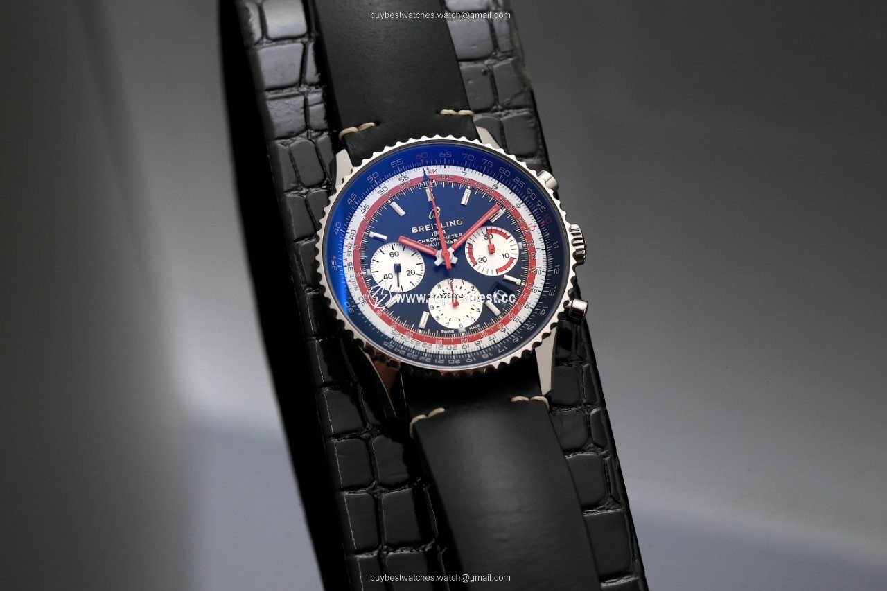 Breitling Navitimer 1 B01 Chronograph 43 Mens watch Unisex Automatic Steel AB01211B1B1X1