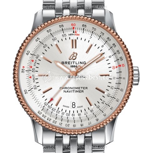 Breitling Navitimer Mens watch Unisex Automatic Gold Steel U17326211G1A1