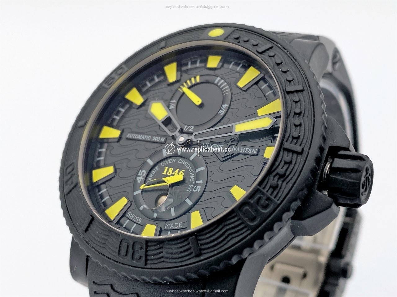 Ulysse Nardin Diver Black Sea Mens watch Unisex Automatic Steel 263-92-3C 924