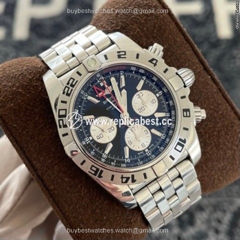Breitling Chronomat 44 GMT Mens watch Unisex Automatic Steel AB042011 BB56