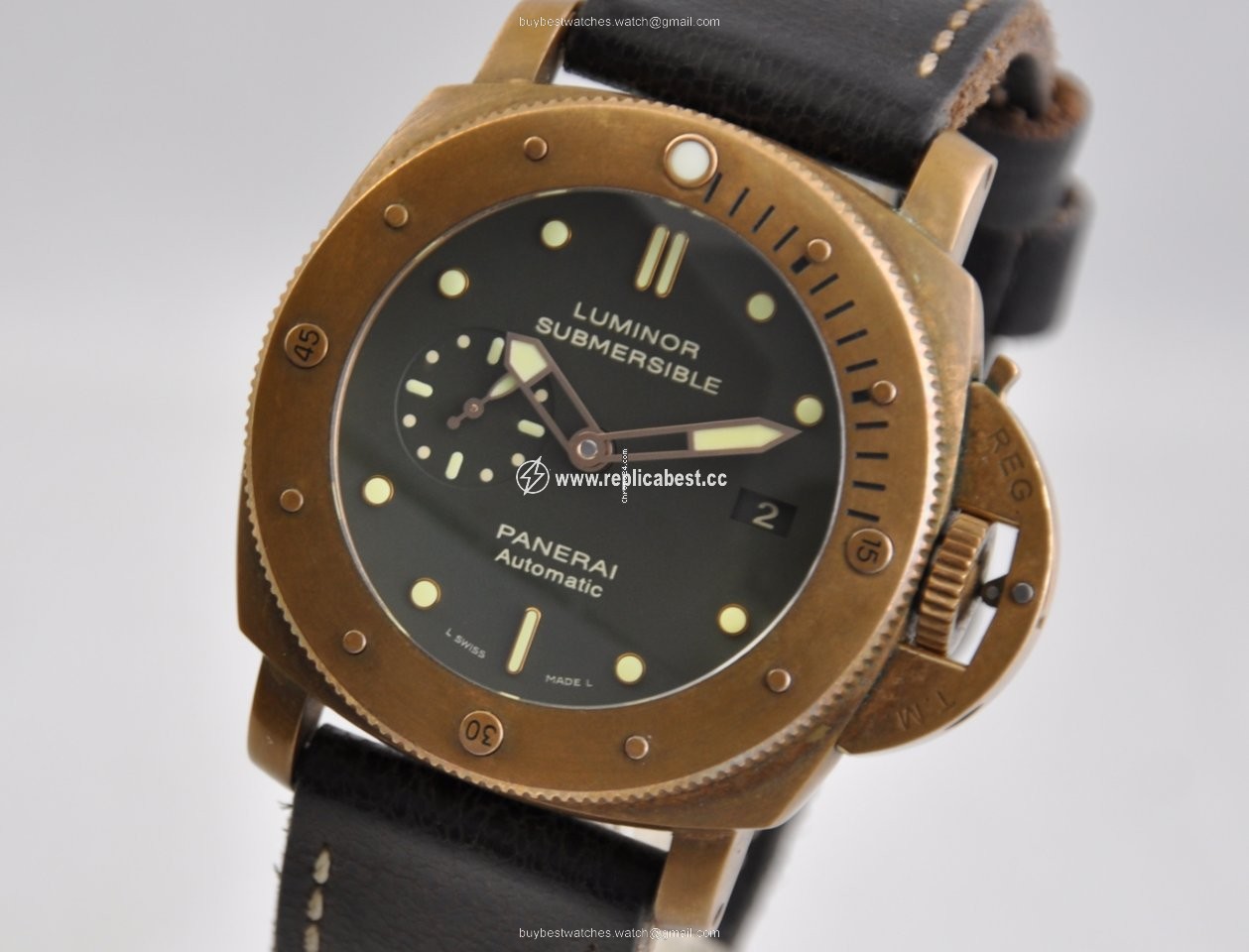 Panerai Special Editions Mens watch Unisex Automatic Bronze PAM 00382
