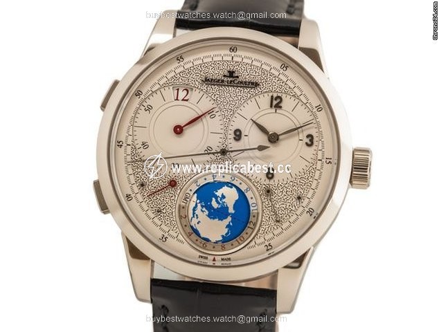 Jaeger-LeCoultre Duometre Mens watch Unisex Manual winding White gold 606.35.40