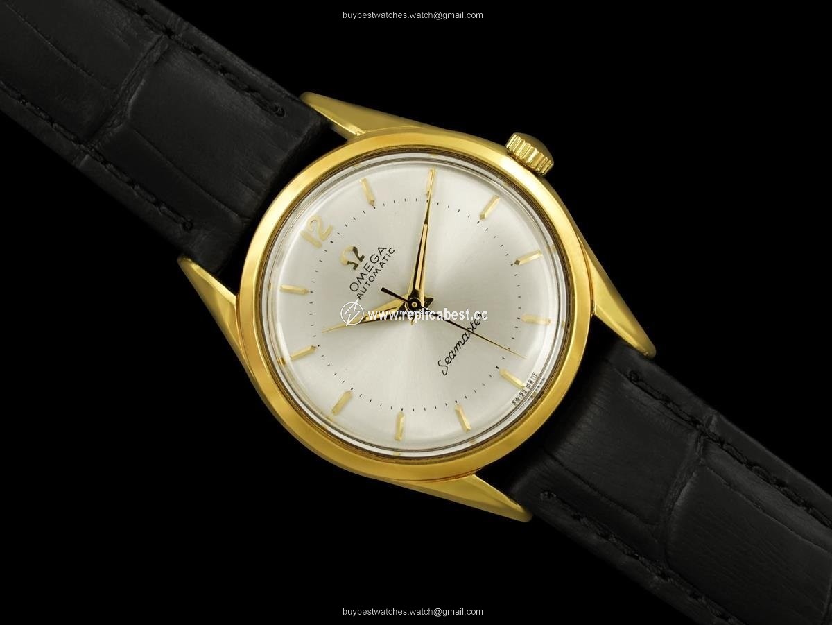 Omega Seamaster Mens watch Unisex Automatic Gold Steel 8097