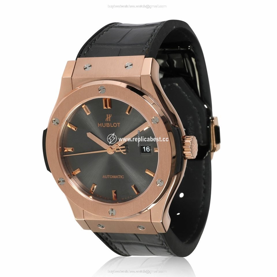 Hublot Classic Fusion Racing Grey Mens watch Unisex Automatic Rose gold 542.OX.7081.LR