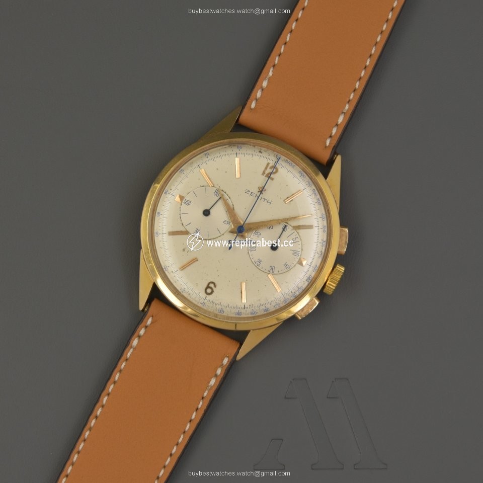 Zenith Mens watch Unisex Manual winding Yellow gold 19522