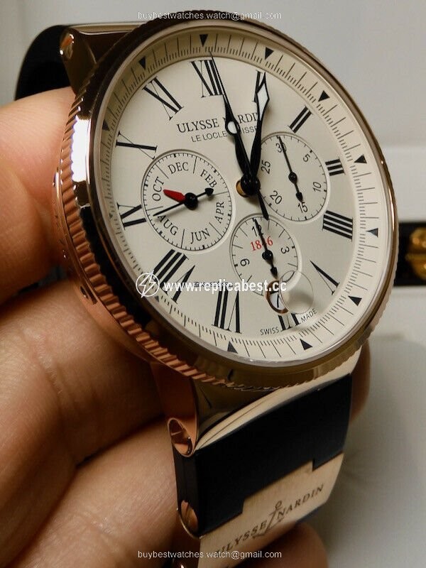 Ulysse Nardin Automatic Rose gold 1532-150-3 40