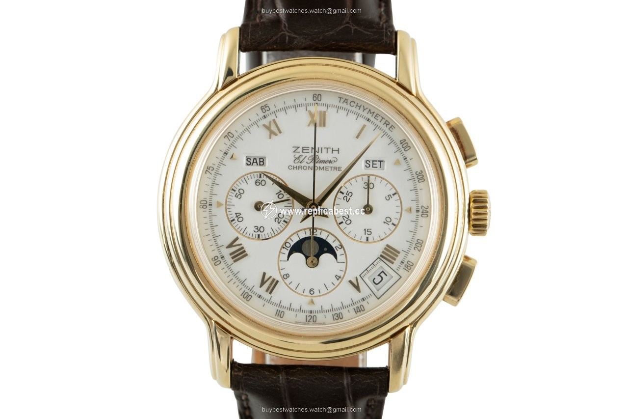 Zenith El Primero Mens watch Unisex Automatic Yellow gold 14 30.0240.410