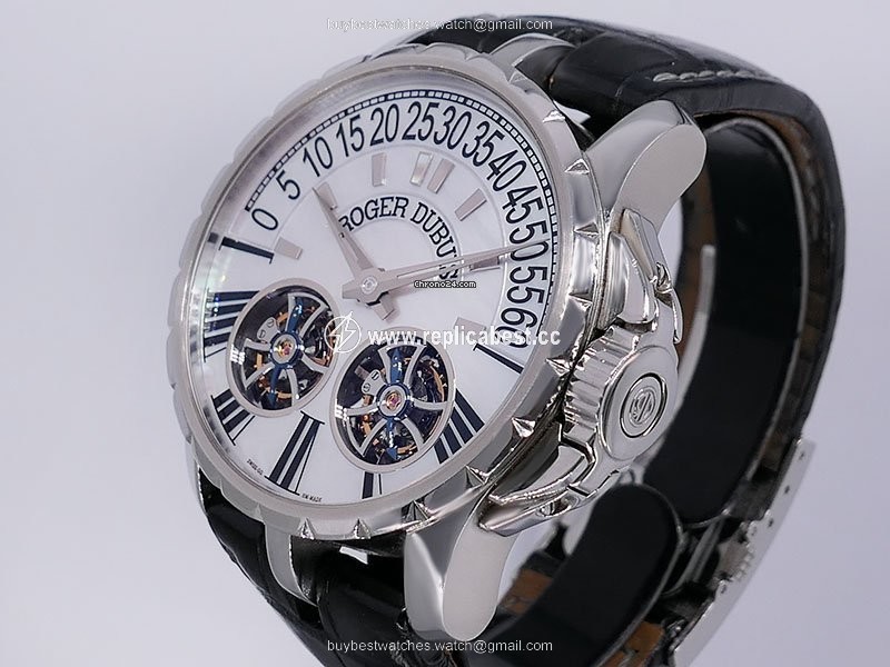 Roger Dubuis Excalibur Mens watch Unisex Manual winding Steel EX 45.01.9.N1.67A