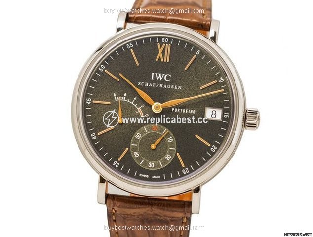 IWC Portofino Hand-Wound Mens watch Unisex Manual winding Steel 510117