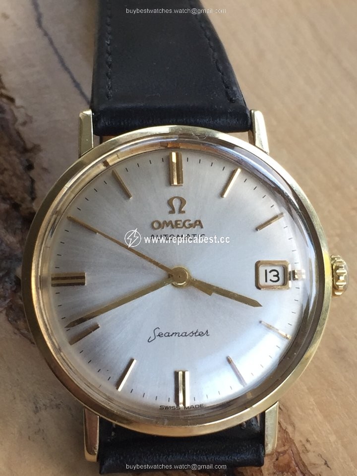 Omega Seamaster Mens watch Unisex Automatic Gold Steel 14770