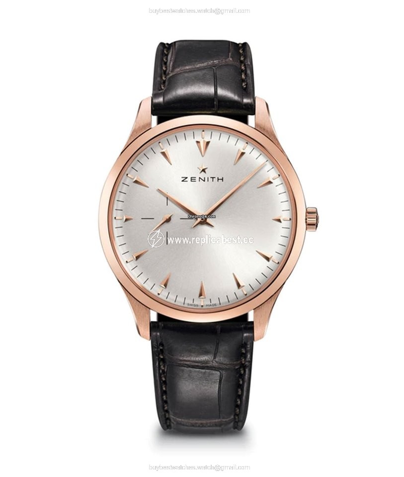 Zenith Elite Ultra Thin Mens watch Unisex Automatic Rose gold 18201068101C498