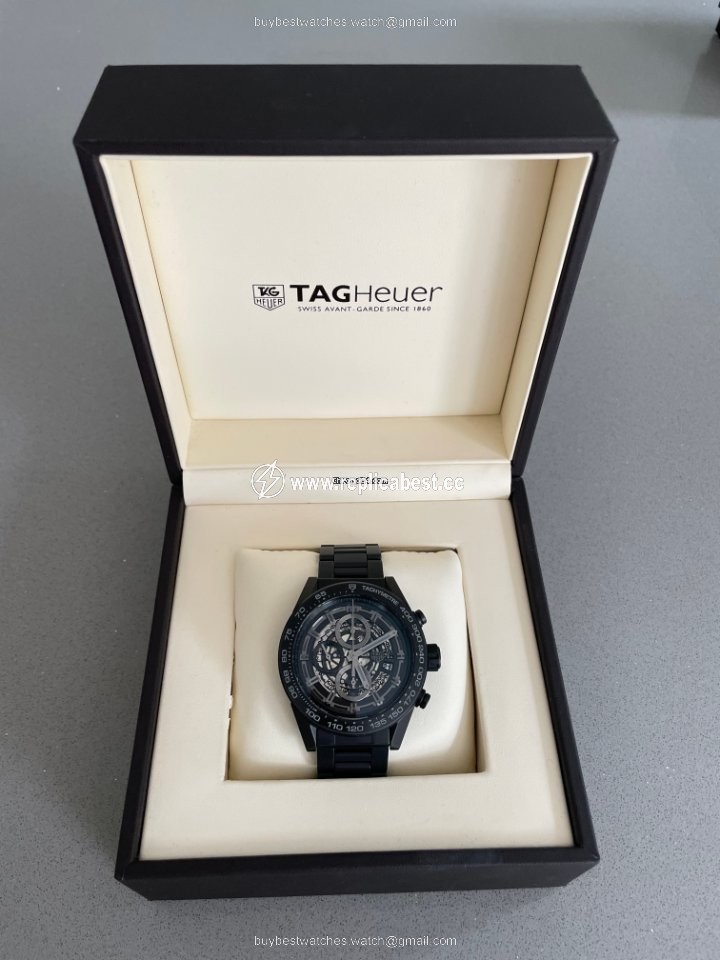 TAG Heuer Carrera Calibre HEUER 01 Mens watch Unisex Automatic Ceramic CAR2A91.FT6071