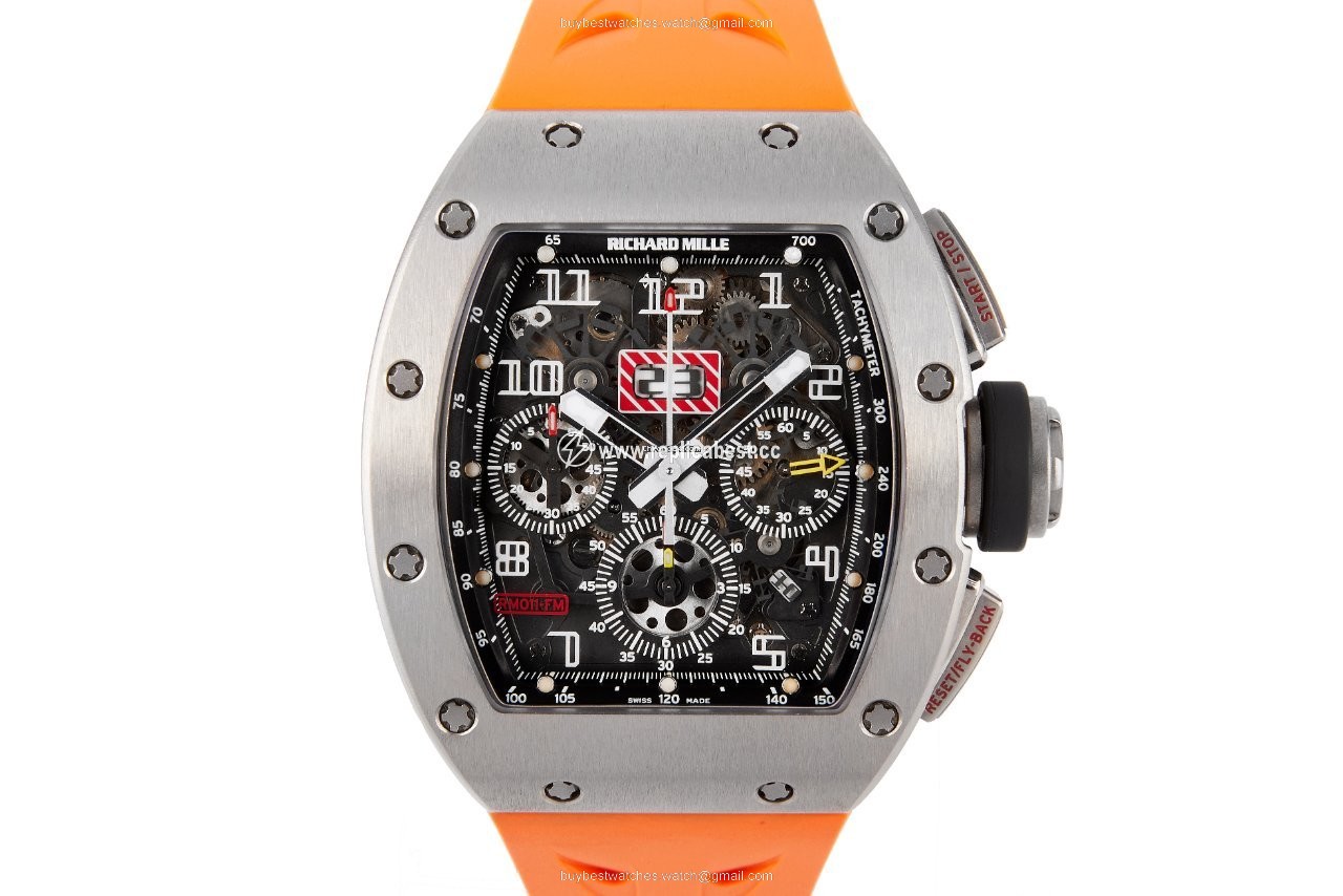 Richard Mille RM 011 Mens watch Unisex Automatic Titanium RM011-FM