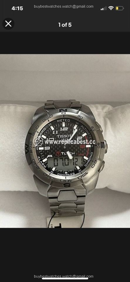 Tissot T-Touch Expert Mens watch Unisex Quartz Titanium T013420A
