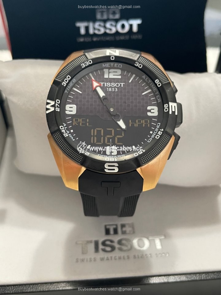 Tissot T-Touch Expert Solar Mens watch Unisex Quartz Titanium T091.420.47.207.00