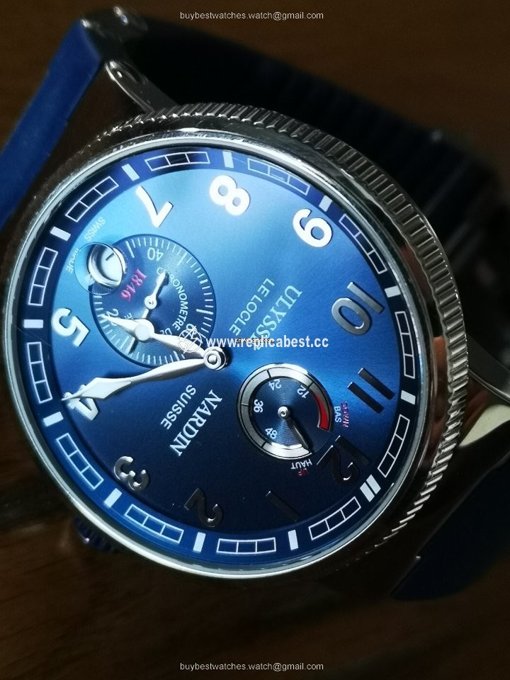 Ulysse Nardin Marine Chronometer Manufacture Mens watch Unisex Automatic Steel 1183-126-3 63
