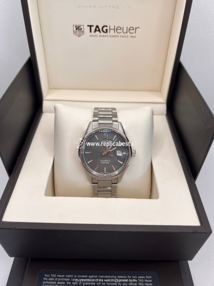 TAG Heuer Carrera Calibre 5 Mens watch Unisex Automatic Steel WAR211C.BA0782
