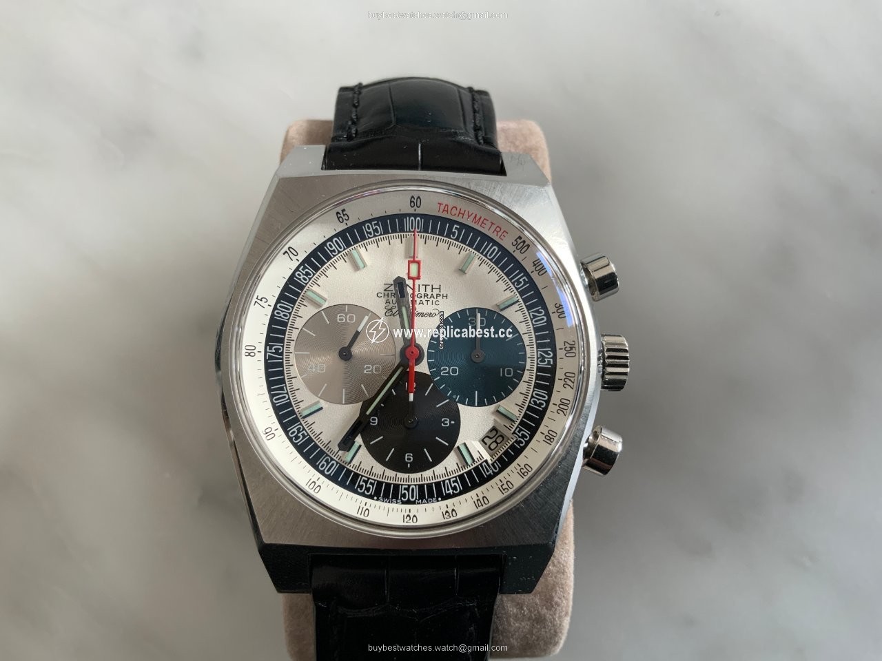 Zenith El Primero New Vintage 1969 Automatic Steel 03.1969.469 01.C490