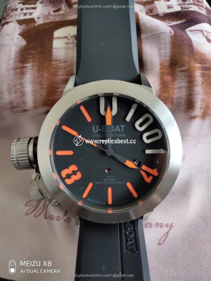 U-Boat U-1001 Mens watch Unisex Automatic Steel 6449 1