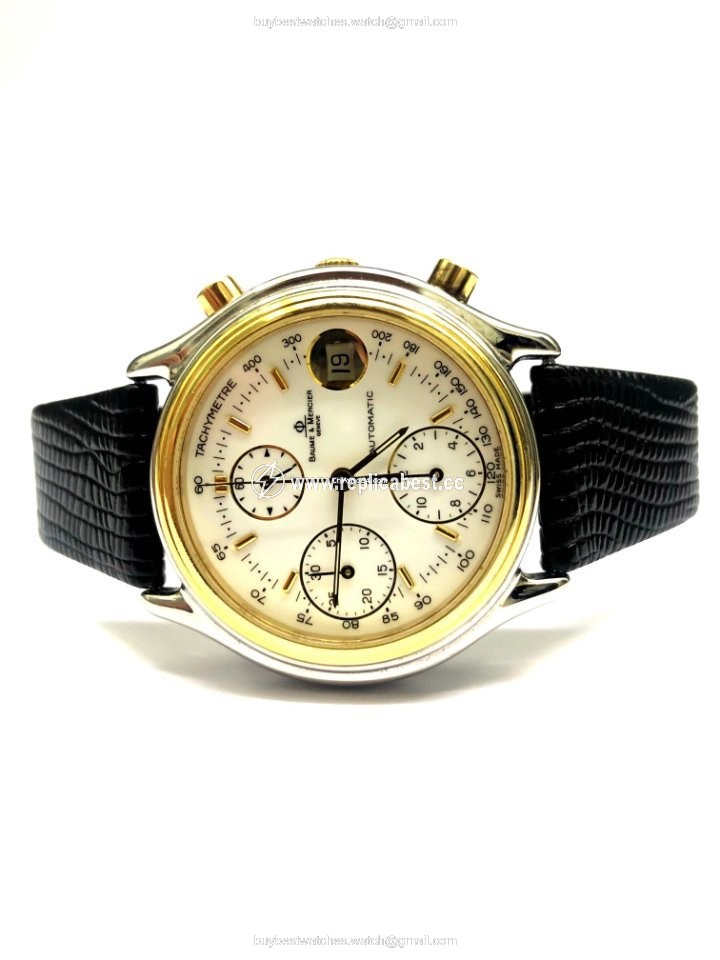 Baume & Mercier Mens watch Unisex Manual winding Gold Steel 6103