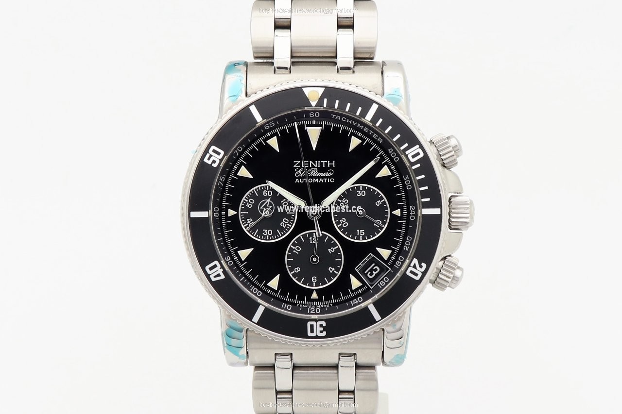 Zenith El Primero Chronograph Mens watch Unisex Automatic Steel 02.0471.400